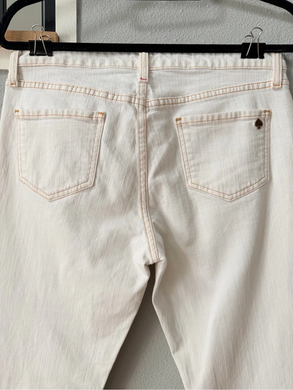 kate spade white skinny